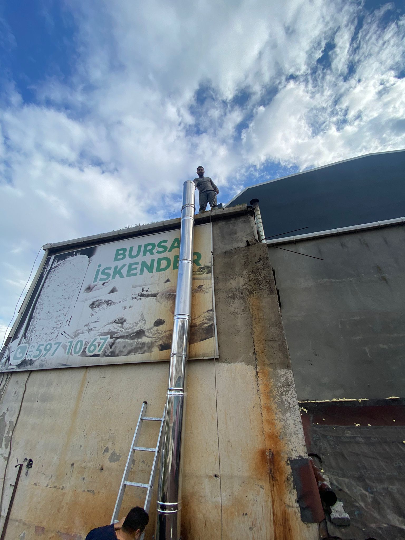havalandirma borusu montaj bursa iskender