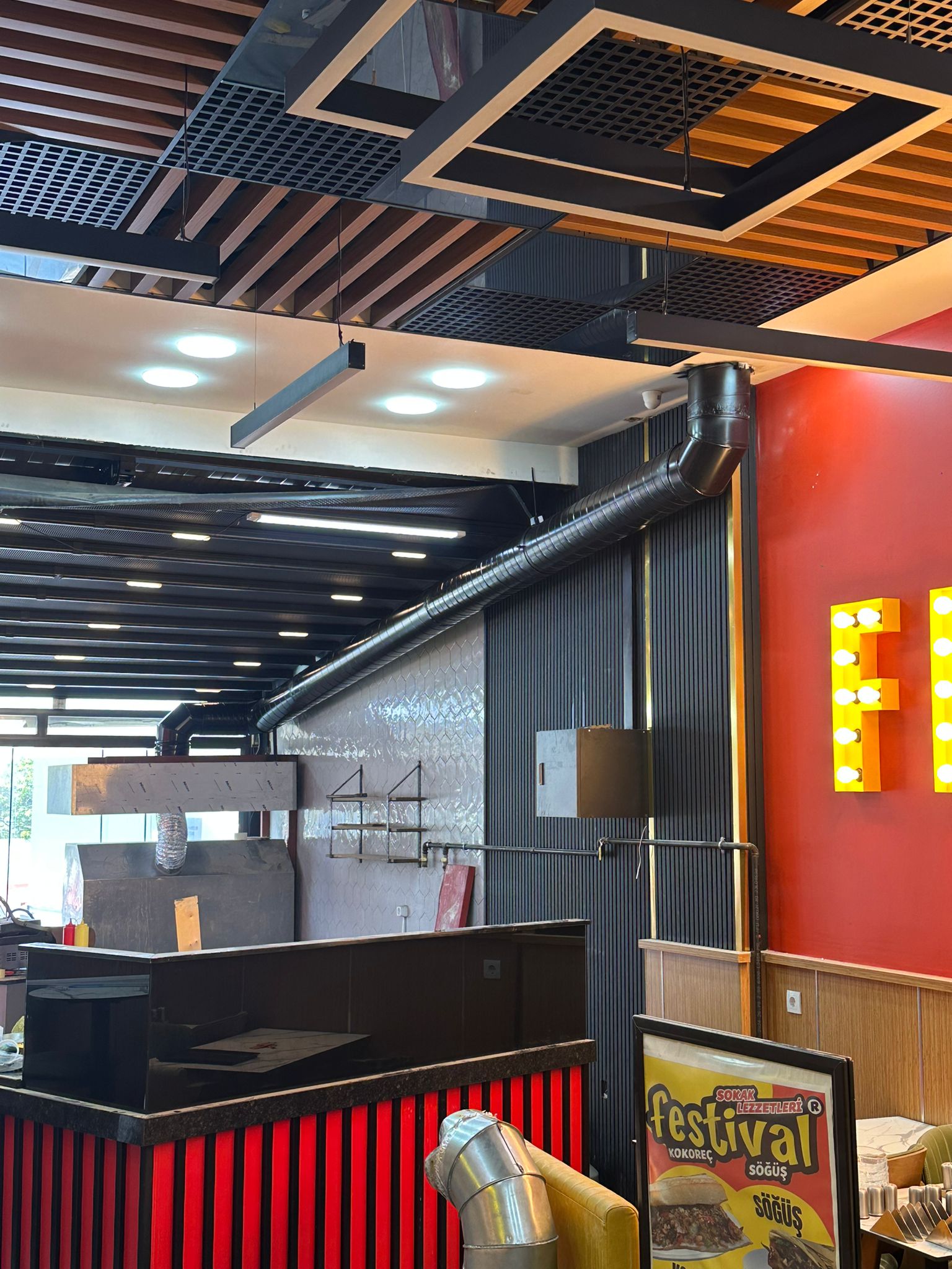 kokorec havaşandirma borusu